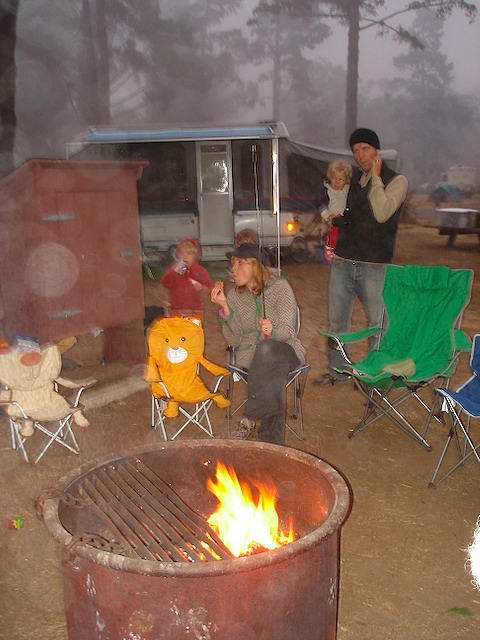 It was cold