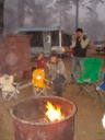 It was cold